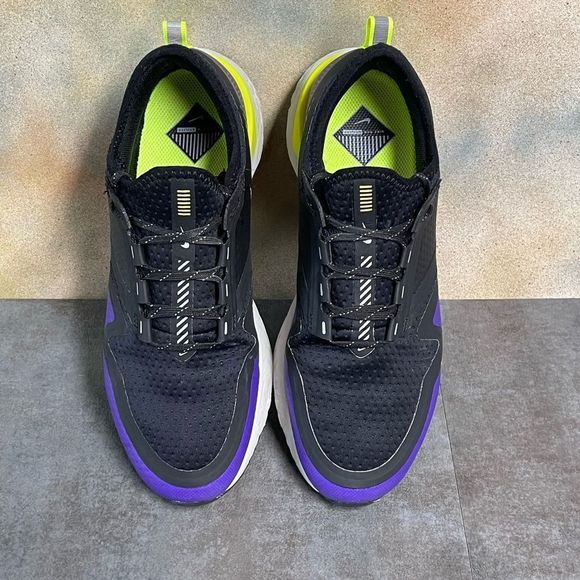 Nike Odyssey React 2 Shield BQ1672-002 Women's Black & Purple Running Shoe Sz 9M - Picture 15 of 16